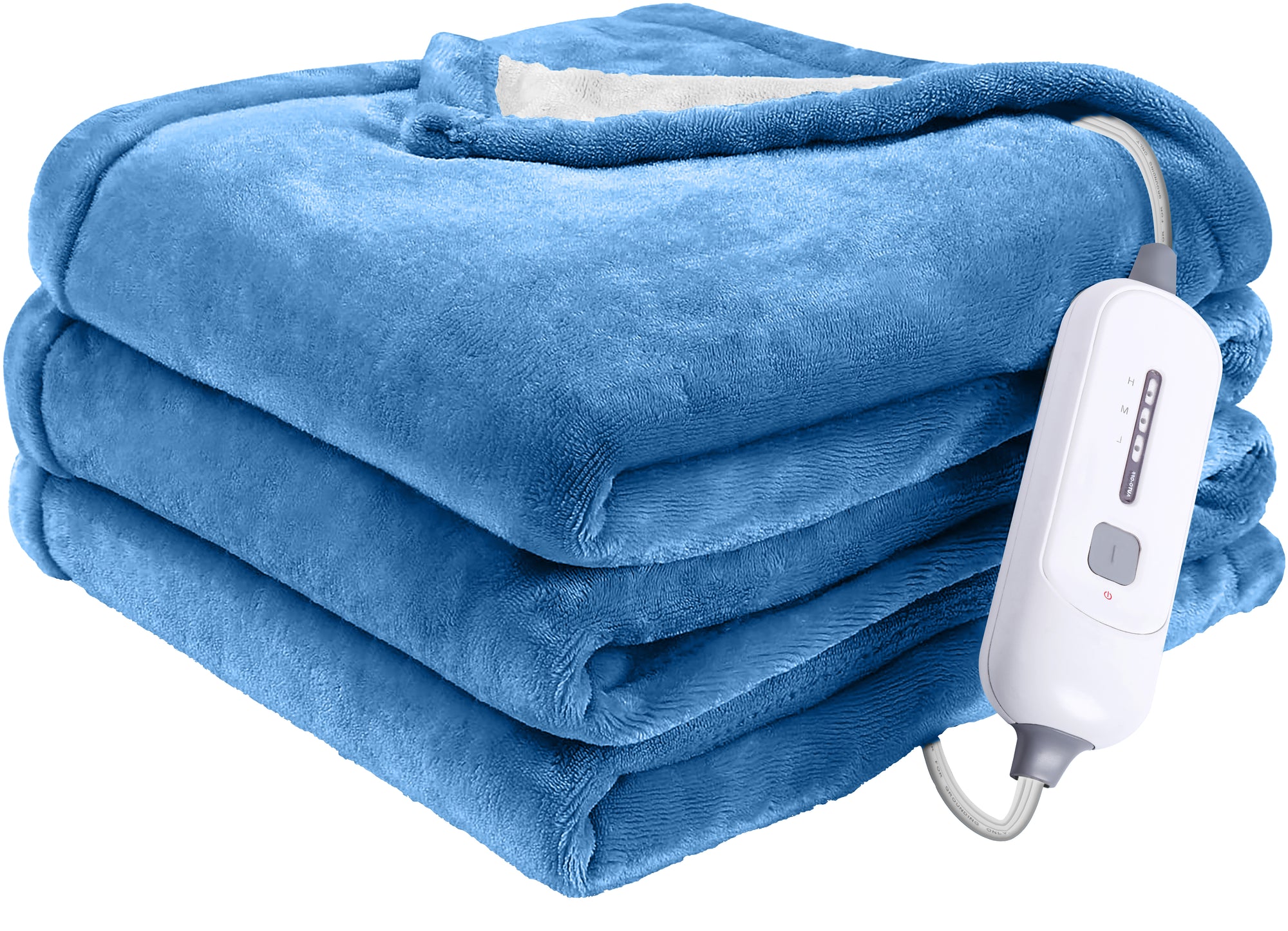 Shop Our Heated Blanket Blue 50"x60" On Amazon
