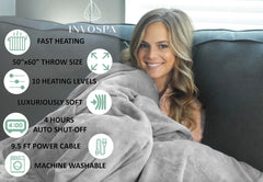 Shop Our Heated Blanket Gray 50