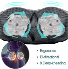 Shop Our Shiatsu Gray Fabric Neck Massager On Amazon