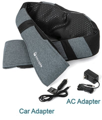 Shop Our Shiatsu Black and Gray Fabric Neck Massager On Amazon