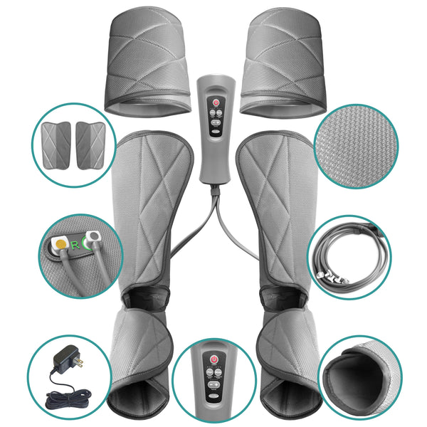 Invospa Air Compression Leg Wraps & Leg Massager Circulation Machine
